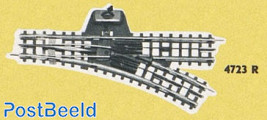 Express Model Track ~ Turnout Manual R1 30° Right