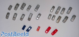 Lot of 14 static cars