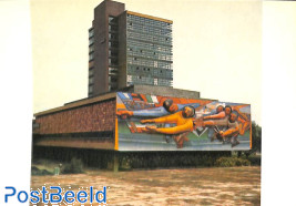 C. Luzo, M. Pani, E. de la Mora, University Mexico City, ca 1955