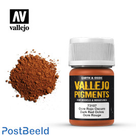 Pigments ~ Dark Red Ochre (35ml)