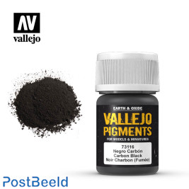 Pigments ~ Carbon Black (Smoke Black) (35ml)