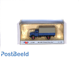 Mercedes-Benz L3500 Flatbed with Tarpaulin ~ Blue
