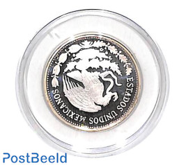 50 pesos 1985, Football, silver
