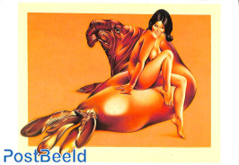 Mel Ramos 1970, Elephant seal