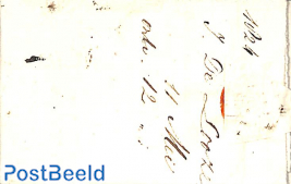 Folding letter from HEERENVEEN to Schiedam