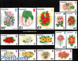 Definitives, flowers 15v (without year)