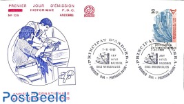 Int. year of disabled people 1v, FDC