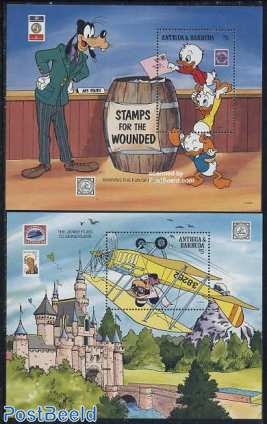 Disney, Stamp history 2 s/s