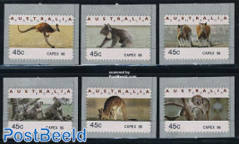 Automat stamps, Capex 96 6v