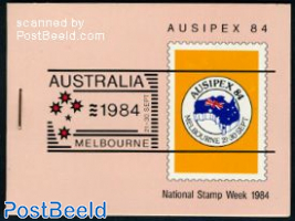 Ausipex booklet (with flower stamps)