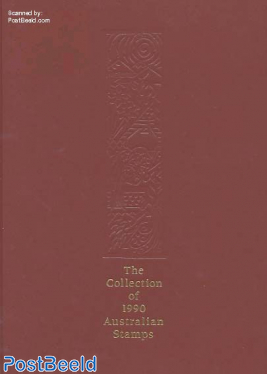 Official yearbook 1990 with stamps