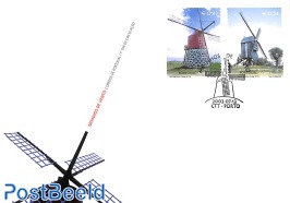 Windmills 2v, joint issue with Belgium