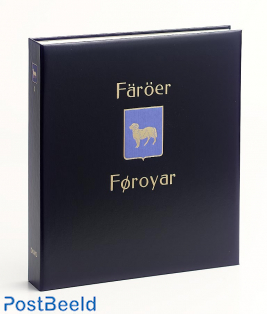 Luxus Binder Briefmarken Album Faroer (ohne Nummer)