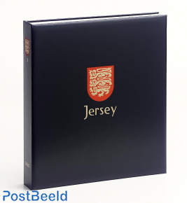 Luxus Binder Briefmarken Album Jersey III