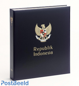 Luxus Binder Briefmarken Album Indonesien (ohne Nummer)