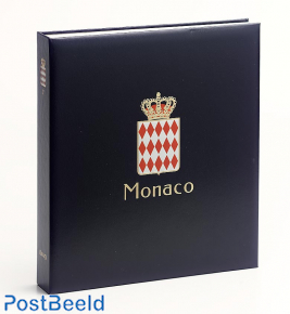 Luxus Binder Briefmarken Album Monaco III