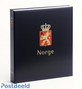 Luxus Binder Briefmarken Album Norwegen IV