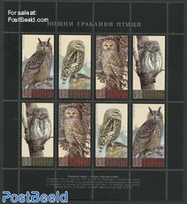 Owls minisheet