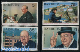 Sir Winston Churchill 4v