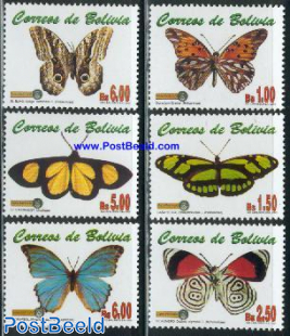 Butterflies 6v