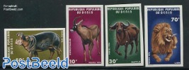 Mammals 4v, Imperforated