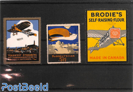 Lot with seals, aviation