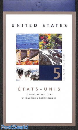 United States mail 5v s-a in booklet