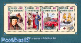 500 years Royal Mail 4v m/s