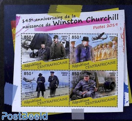 Winston Churchill 4v m/s