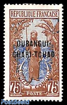 75c, Stamp out of set