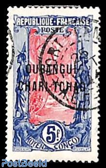 5fr, Stamp out of set
