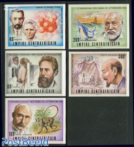 Nobel Prize Winners 5v, imperforated