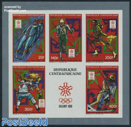 Olympic Winter Games 5v m/s imperforated