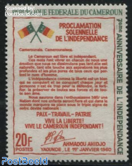 Declaration of independence 1v