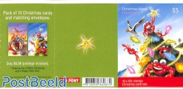 Christmas foil booklet