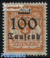 100 Tausend, Stamp out of set