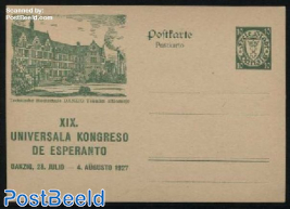 Illustrated Postcard, Esperanto congress, 10pf, Technische Hochschule