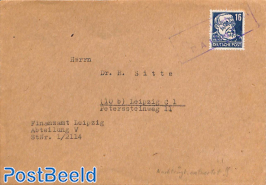 Letter to Leipzig (Nachträglich entwertet)