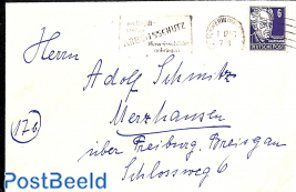 Letter from SCHWERIN to Merzkansen