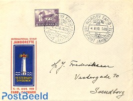 Cover with special cancellation, (with lighthouse)