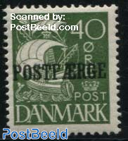 40o, POSTFAERGE, Stamp out of set