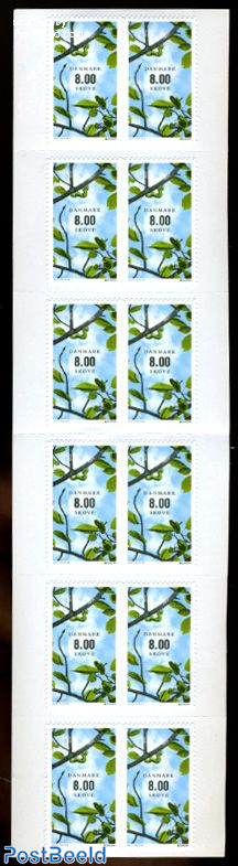 Europa, forests foil booklet
