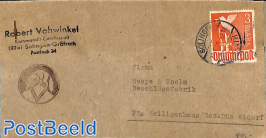 Letter from Solingen with 3M stamp