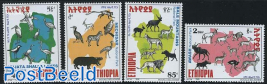 National parks 4v