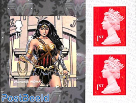 Wonder Woman booklet pane s-a