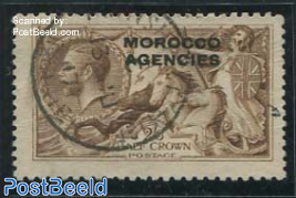 Morocco Agencies, 2/6Sh, Stamp out of set
