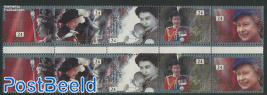 Accession 40th Anniversary 5v [::::], Gutter pairs