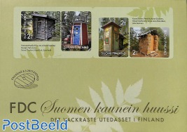 Outhouses 4v s-a in booklet