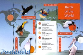 Birds of the world 6v m/s