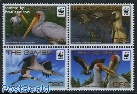 WWF, Stork (mycteria ibis) 4v [+]